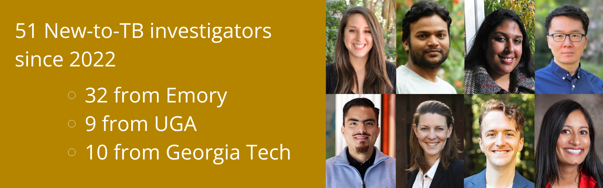 New-to-TB Investigators